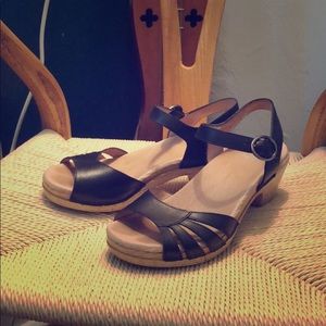 Comfortable Dansko ankle strap sandals